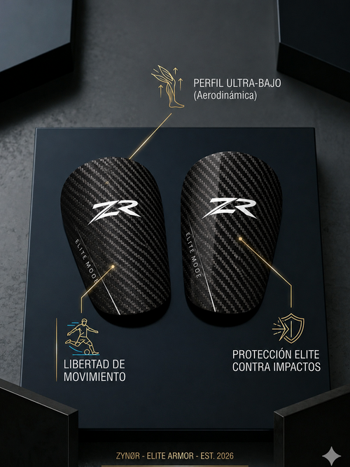 Mini canilleras ZR - carbono elite